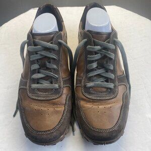 Men’s Cole Haan Brown Leather Casual Oxford Shoes Size 12M  Air Heels